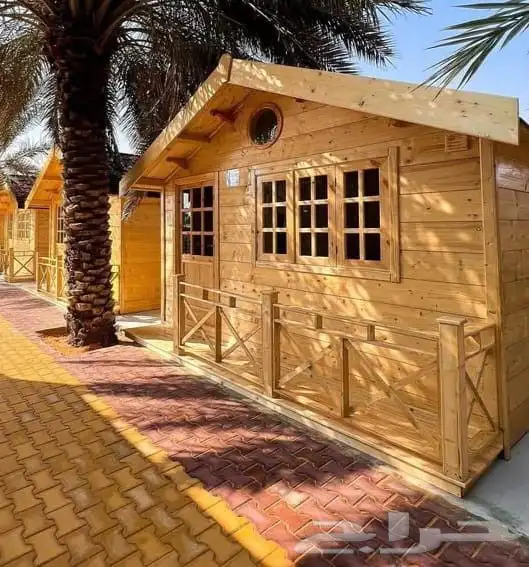 اكواخ خشبيه 3