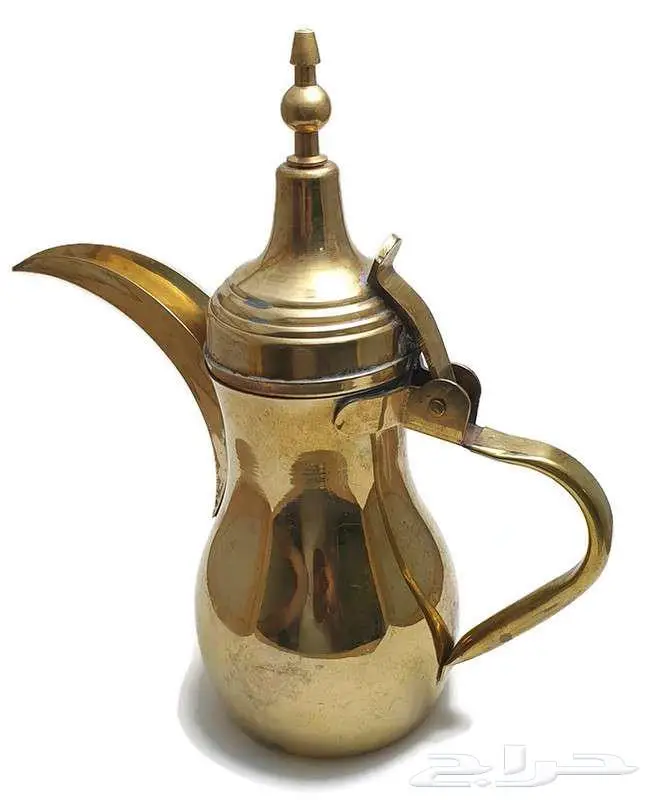 دلة قهوة عربي نحاس ثقيل   صناعة هندية 1