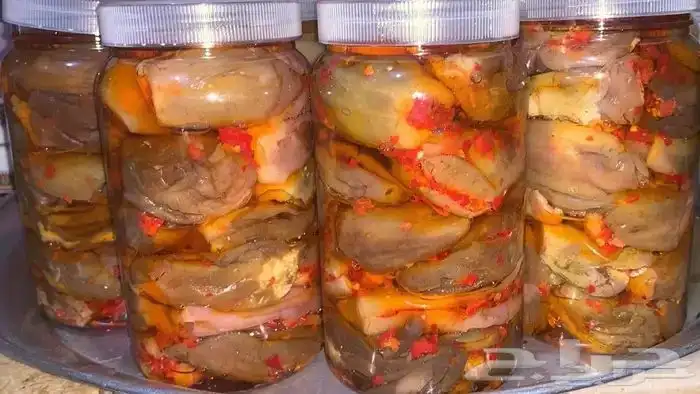 مكدوس باذنجان 0