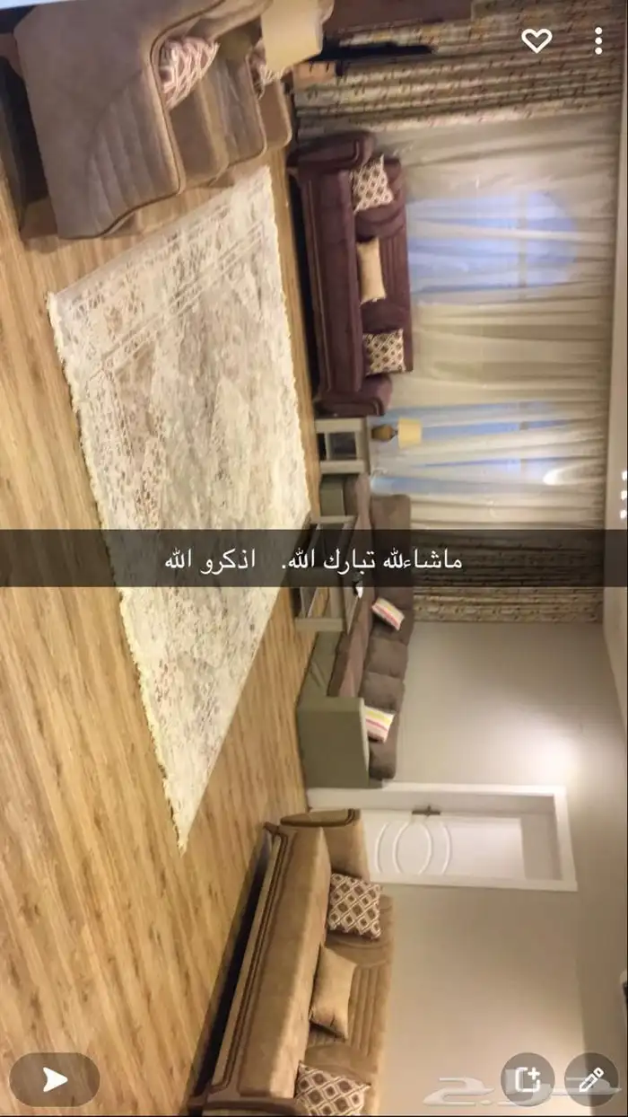 روف للإيجار ( دور مفتوح وملحق ) ولي العهد 8 6