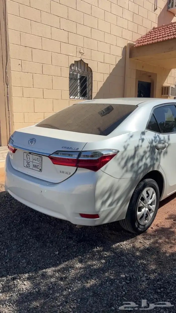 كورولا 2018 لوحه مميزه 2