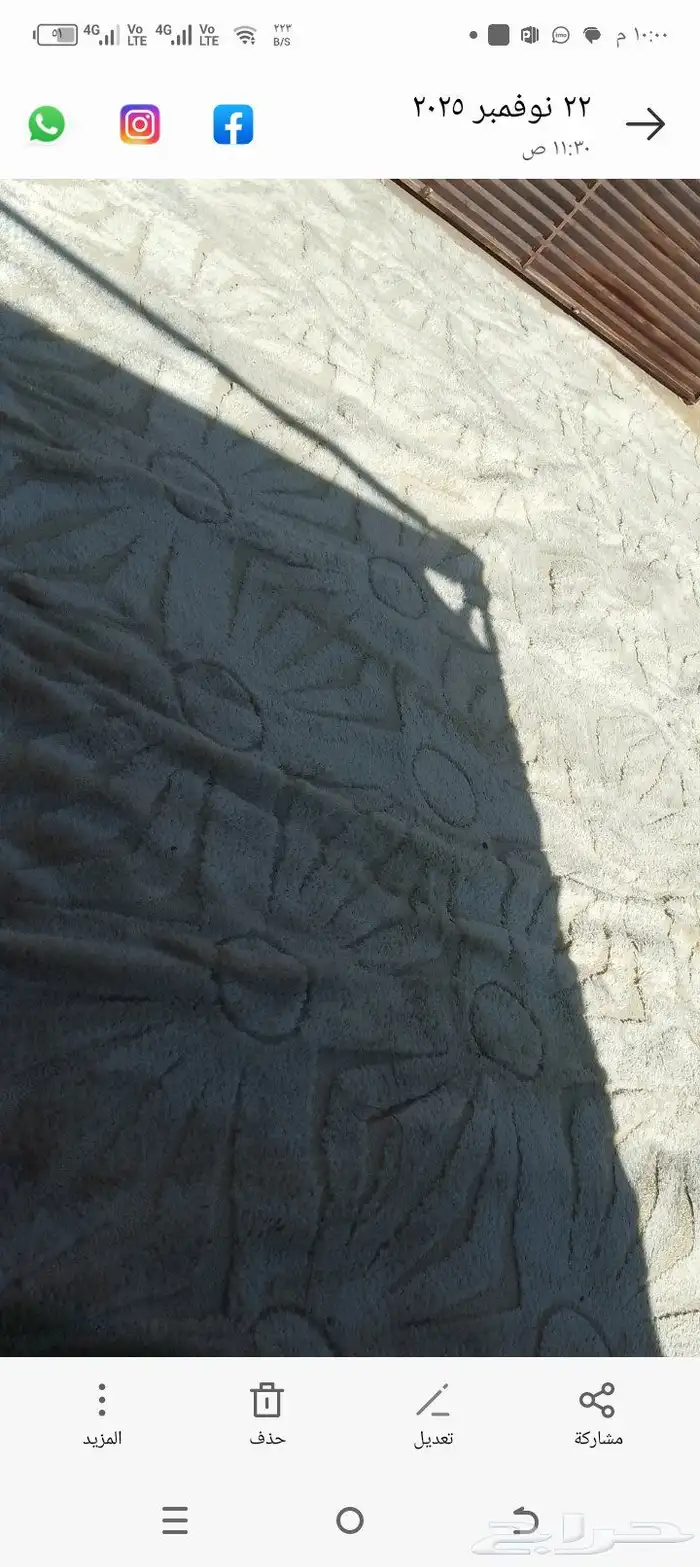 فرشات جديده مستعمل قليل للبيع 1