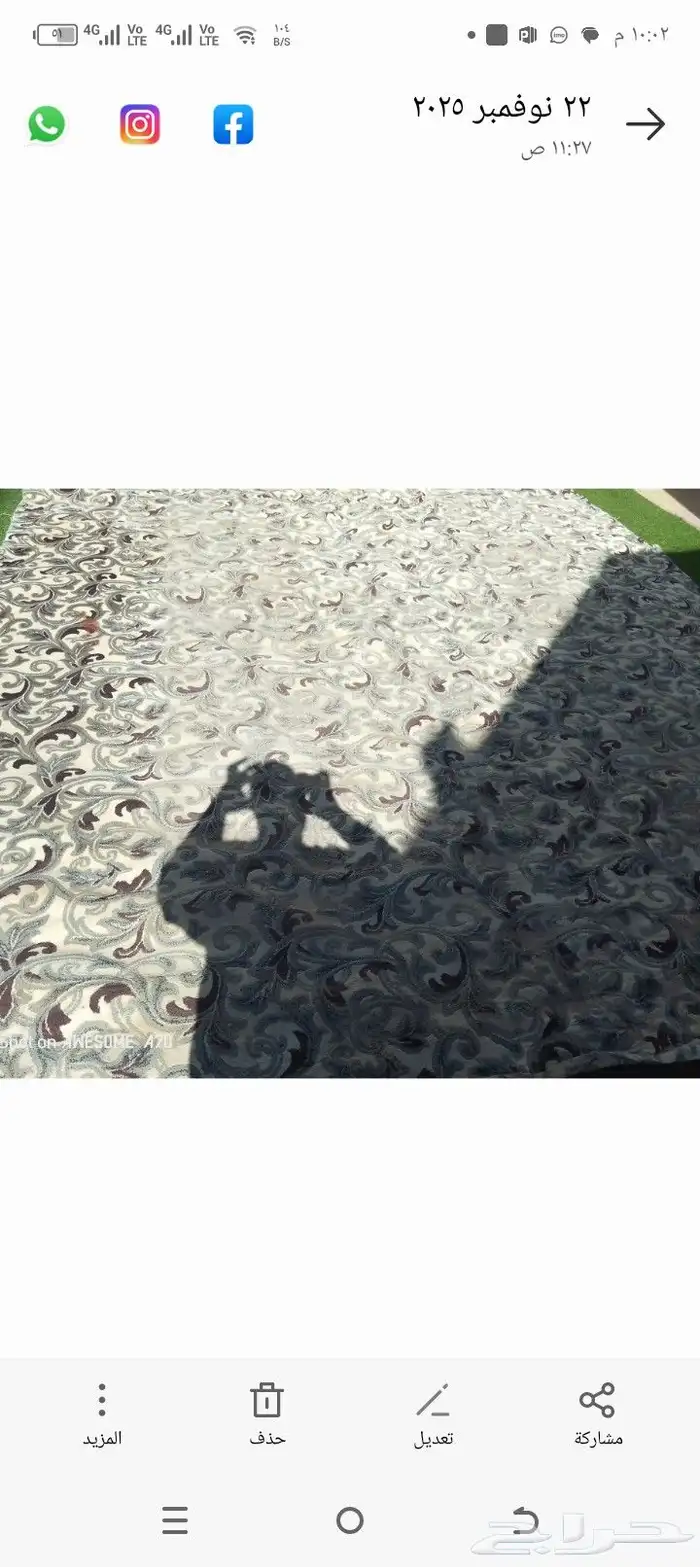 فرشات جديده مستعمل قليل للبيع 6