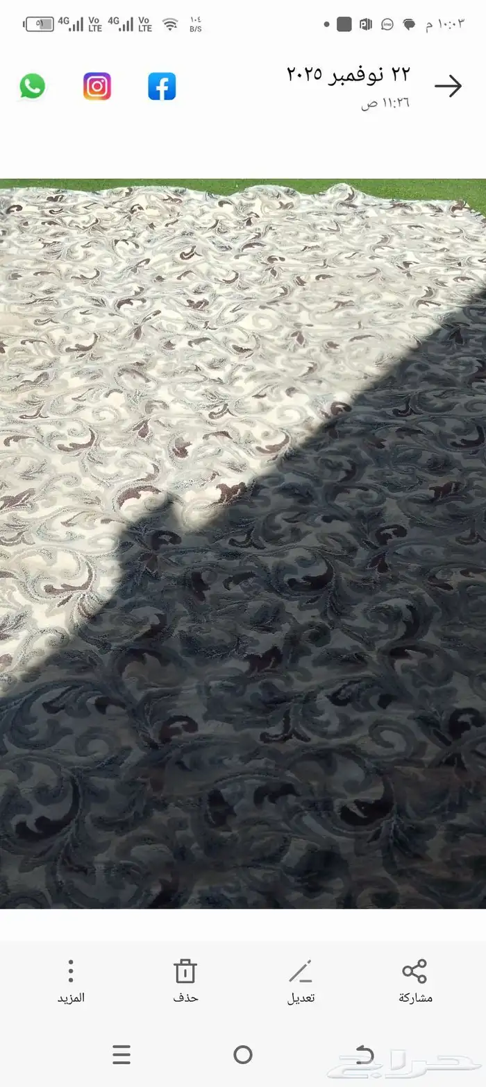 فرشات جديده مستعمل قليل للبيع 8