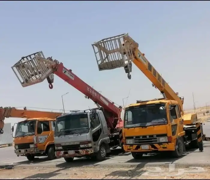 سيزرلفت رافعه مقصيه.مان لفت بوم لفت. كرين سله ايجار 6