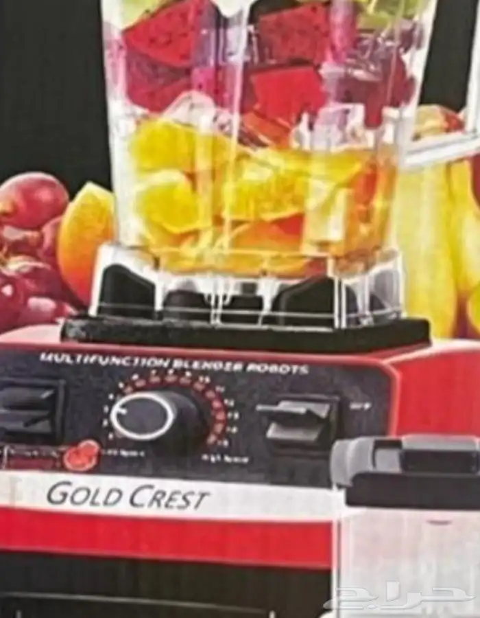 جهاز خلاط جولد كريست الأصلي نظيف جدا بدون اي ملحقات 0