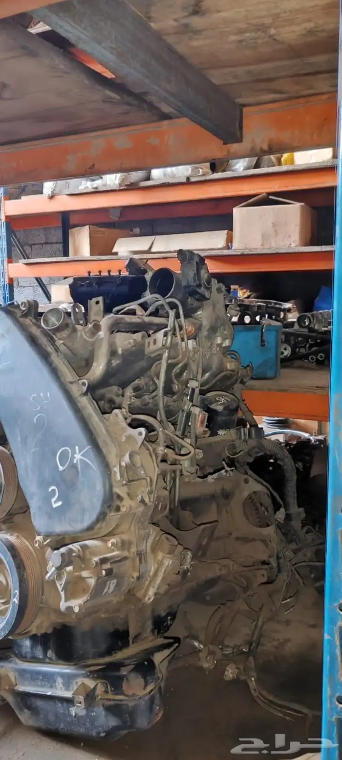 م اين و قطع غيار تويوتا و هينو دينا وانيت ديزل 16