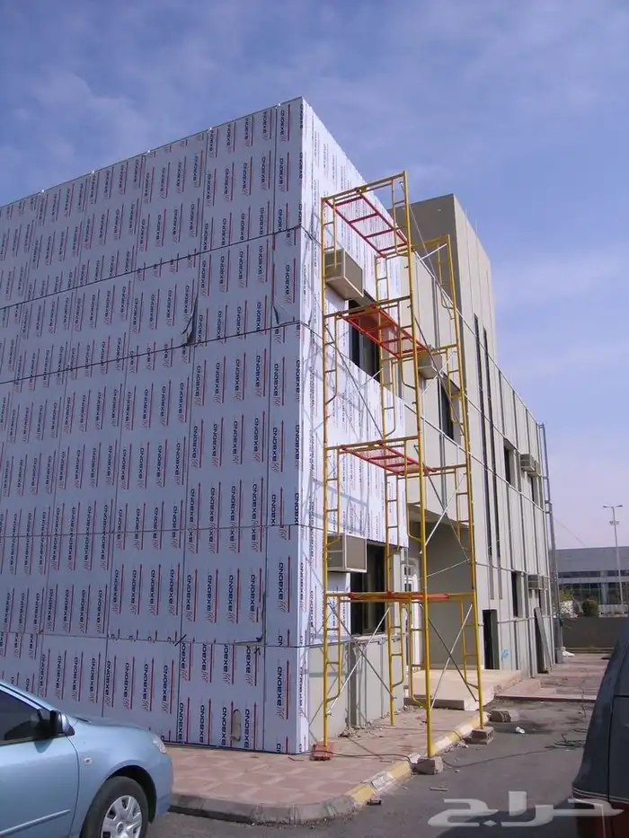 تركيب لوحات حروف بارزه كلادنج 5