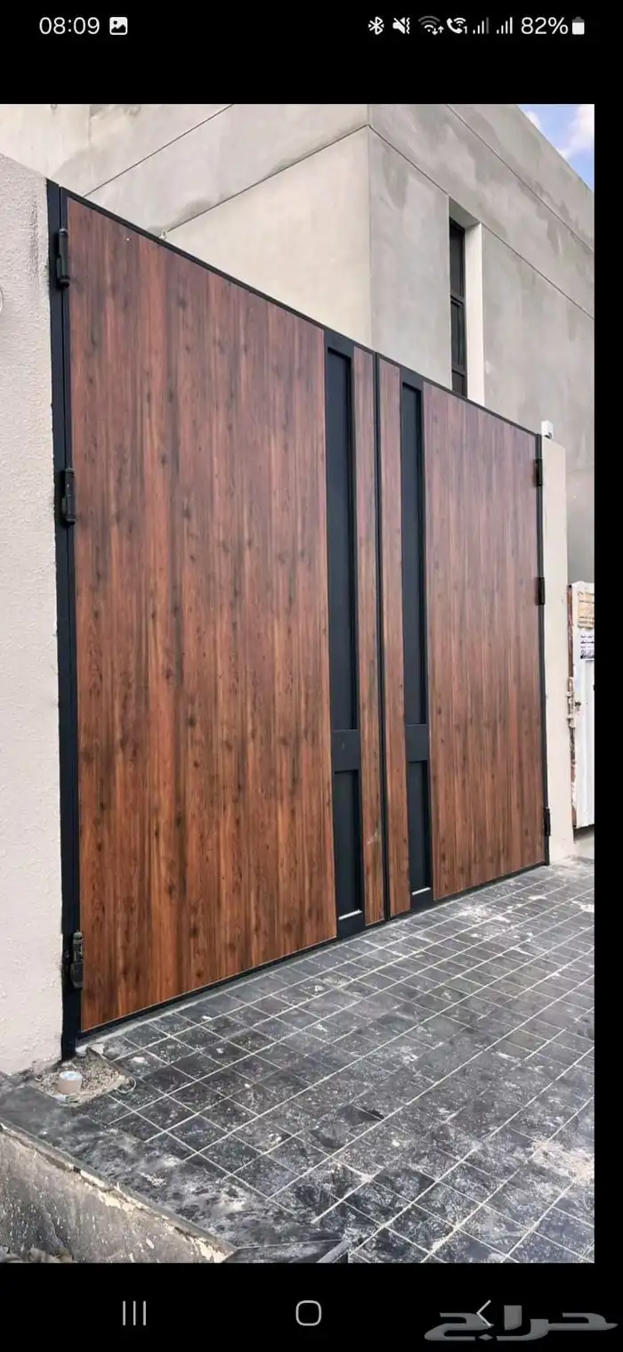 ابواب  ليدنج ابواب حديد ابواب المنيوم شبابي  مطلات 2