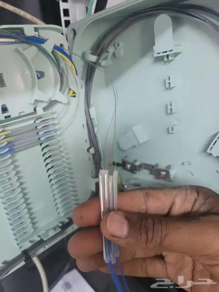 شبكات  Fiber   كاميرات  انظمة دخول وبصمة 11