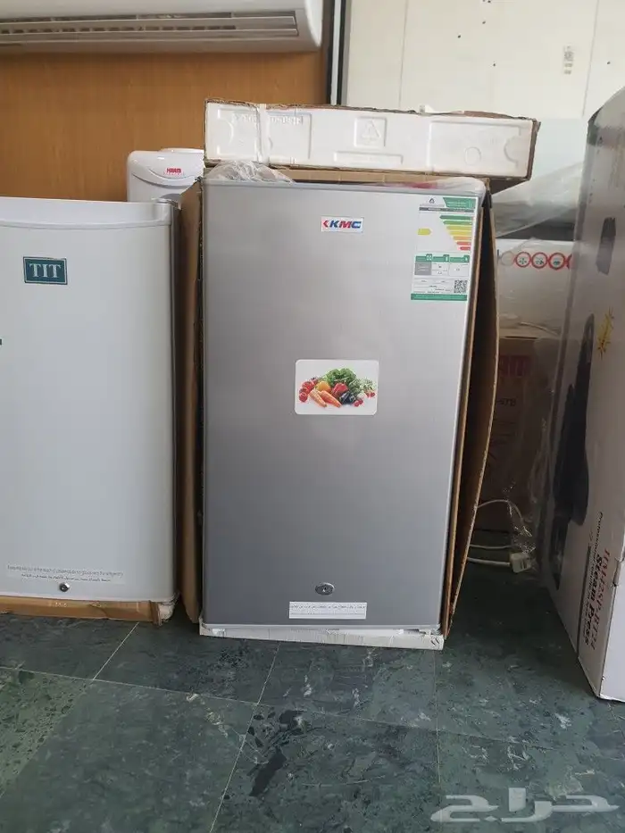 ثلاجه صغيره ثلاجات كبيرة ثلاجة صغيرة عرض زجاج اسود شفافه جدد 3