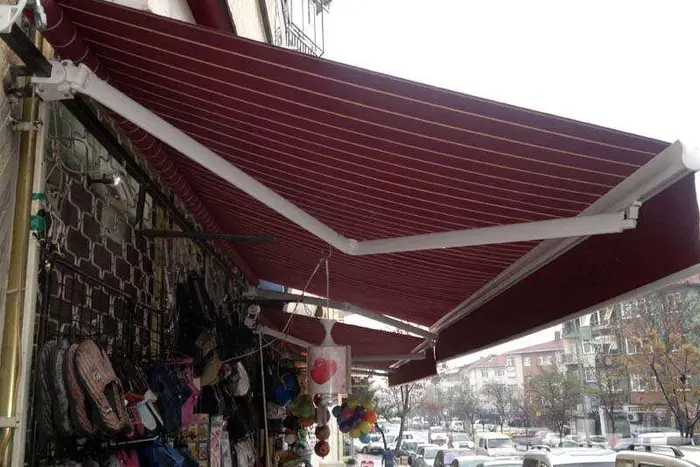 مظلات ديكورية للمقاهي ثابتة او متحركة 31