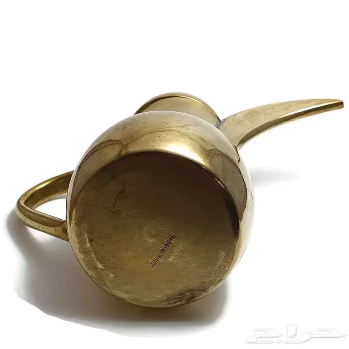 دلة قهوة عربي نحاس ثقيل   صناعة هندية 5