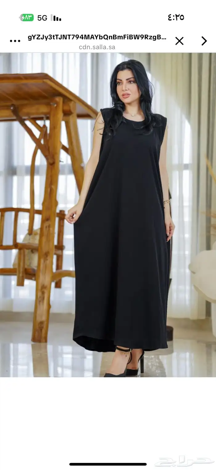 عبايه وفستان للعبايه من الداخل مقاسهم 58 1