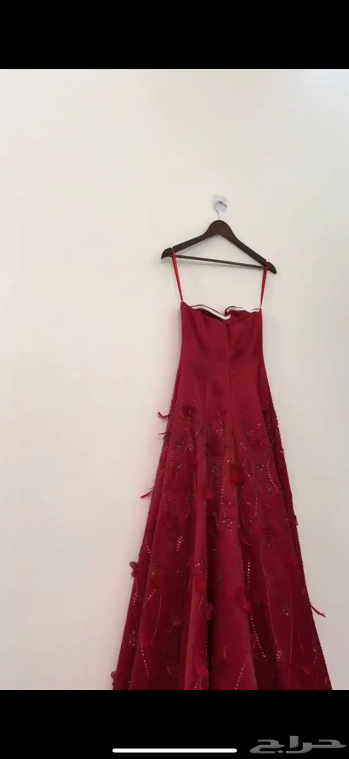 فستان ملكه برغندي 1