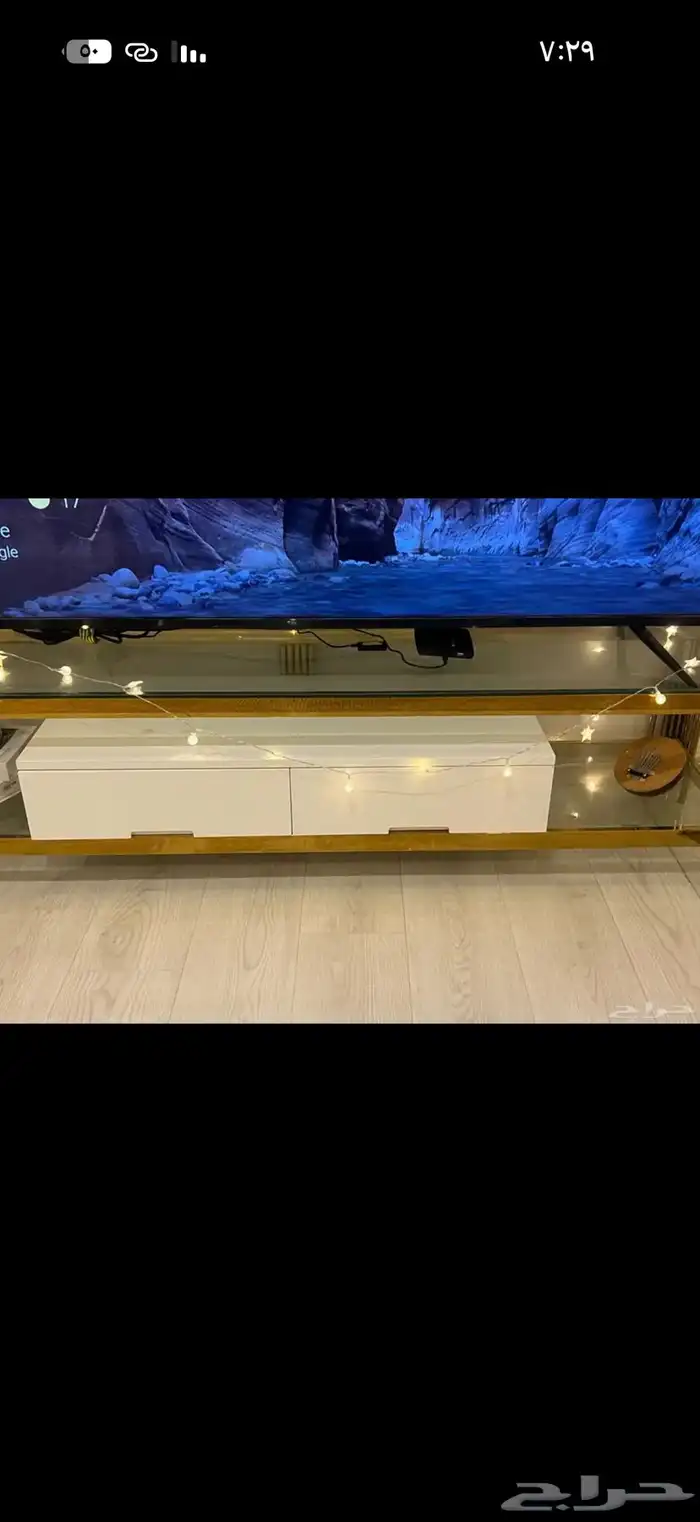 طاولة تلفزيون شبهه جديد 0