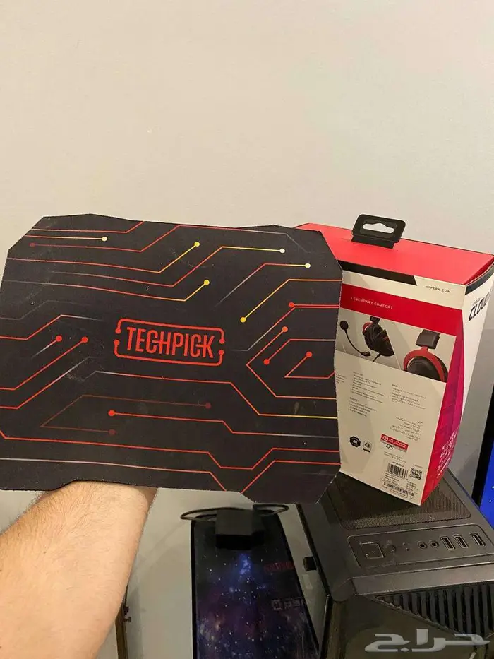 للبيع كمبيوتر مكتبي كامل بحالة ممتازة 6