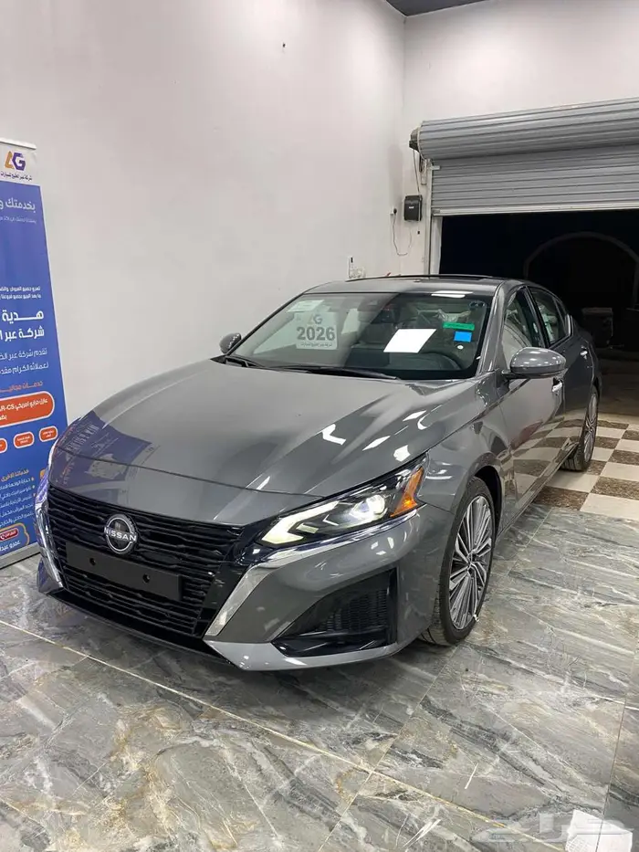 نيسان - التيما SV - اللون اسود - رصاصي - 2026 2