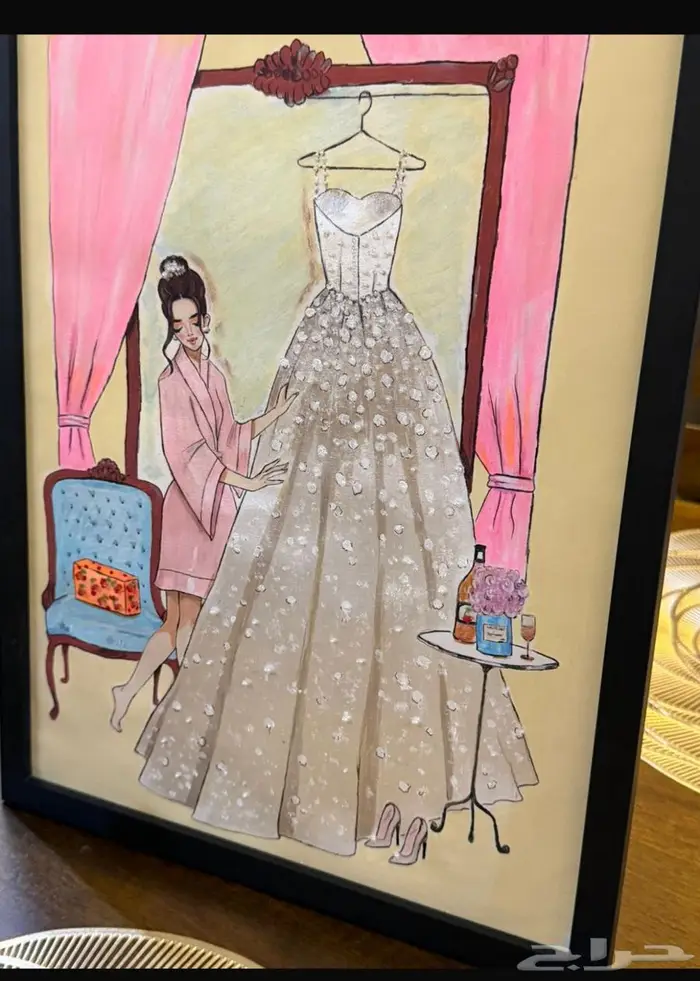 لوحة عقد قرآن 0