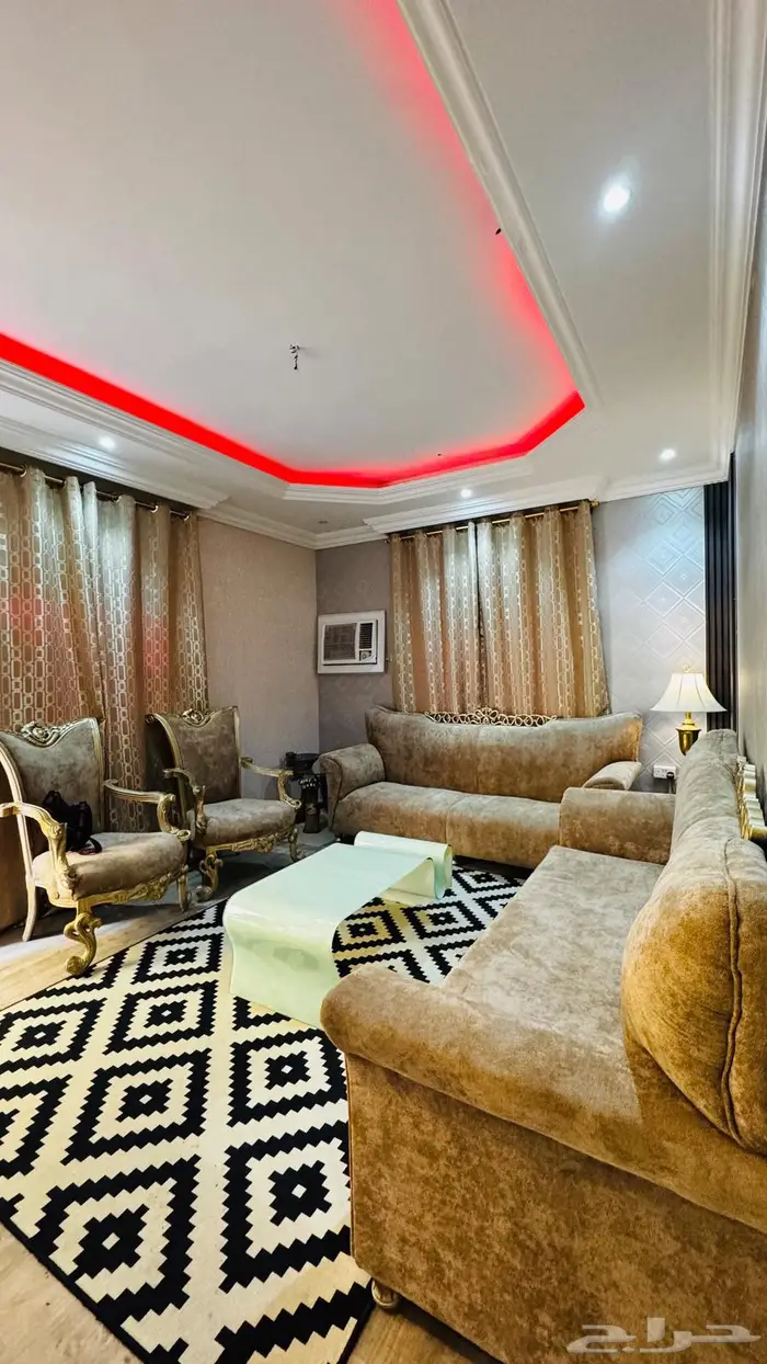 شقة مفروشة غرفة وصالة بشمال جده قريب البحر والمطار 0