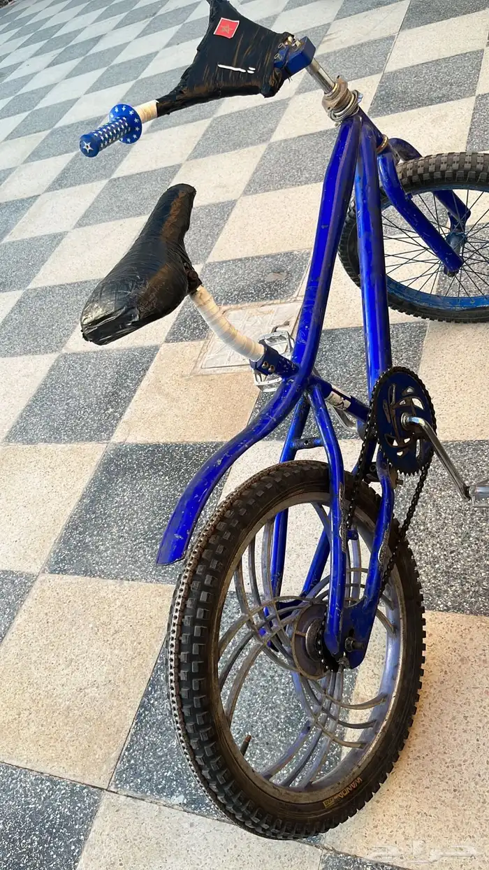 السيكل كوبرا مابه خراب ولا به شي ومركب به جنزير دباب 1