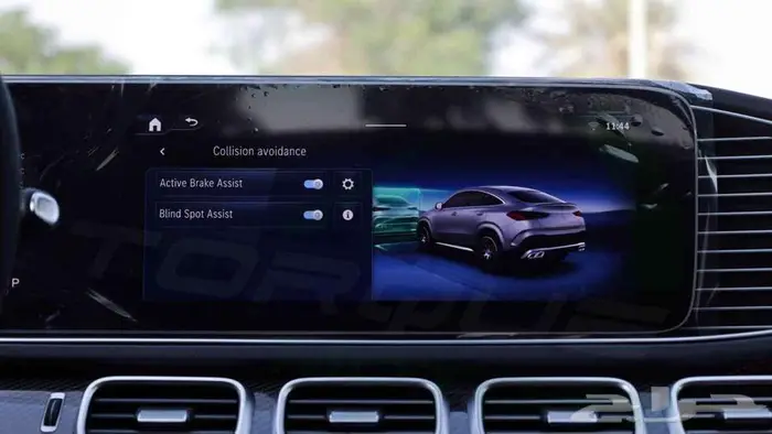 2025 مرسيدس GLE 53 AMG كوبيه 4MATIC  اصفار 12