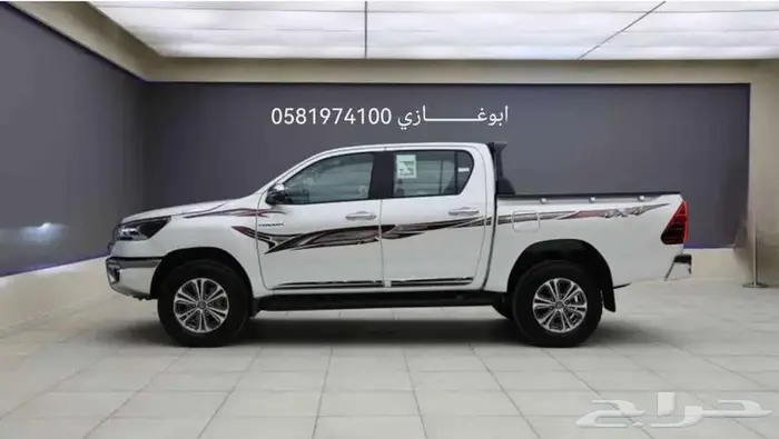 تويوتا هايلكس غمارتين دبل بنزين S. GLX موديل 2025 2