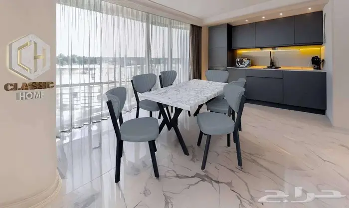 طاولات طعام خشب تركي mdf 7