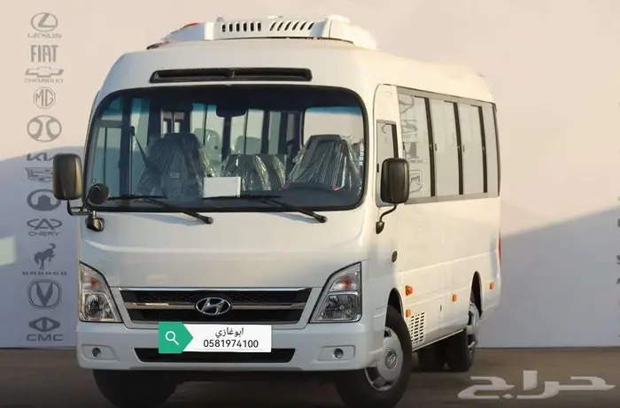 هيونداي كاونتي 23 راكب قيرعادي ديزل موديل 2023 8