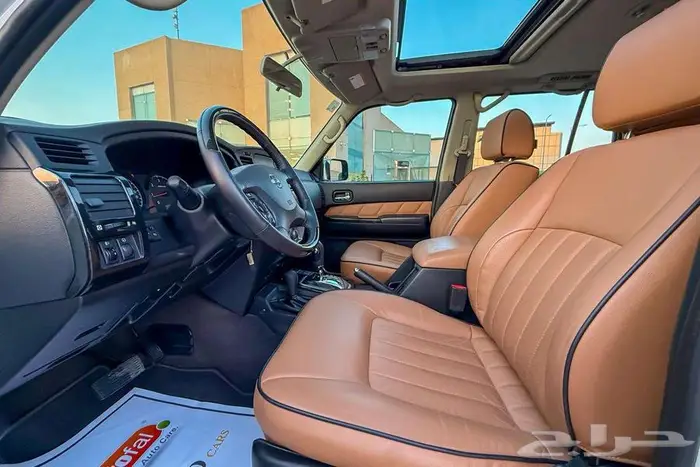 نيسان باترول سوبر سفاري V6 2022 ابيض سعودي 8