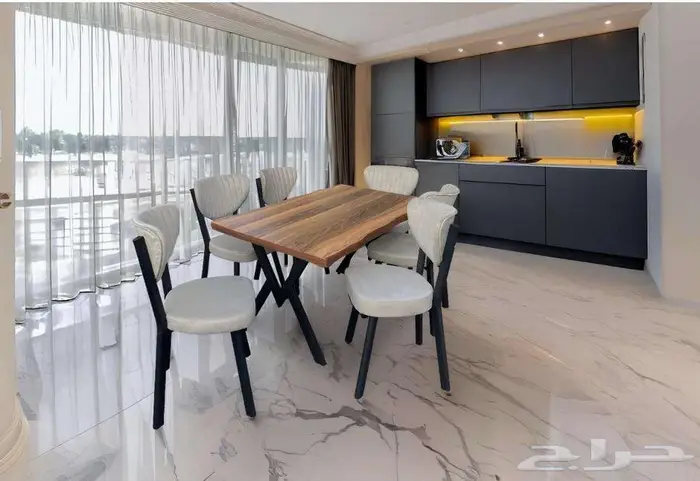 طاولات طعام خشب تركي mdf 5