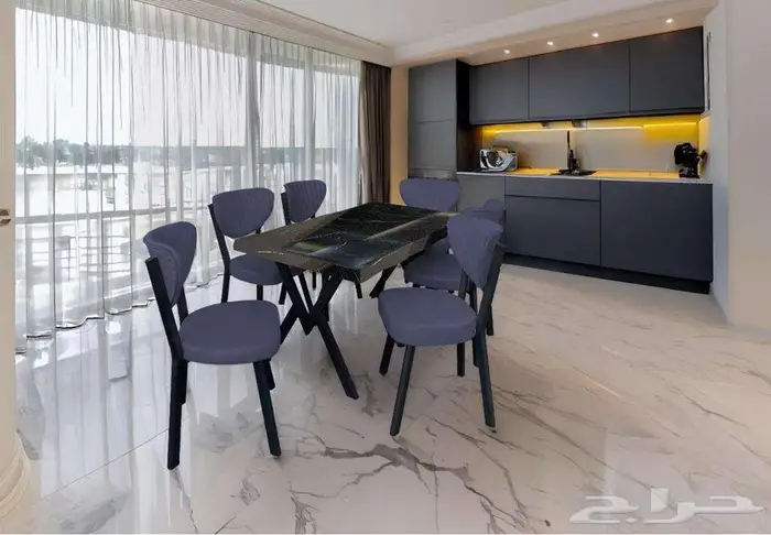 طاولات طعام خشب تركي mdf 4