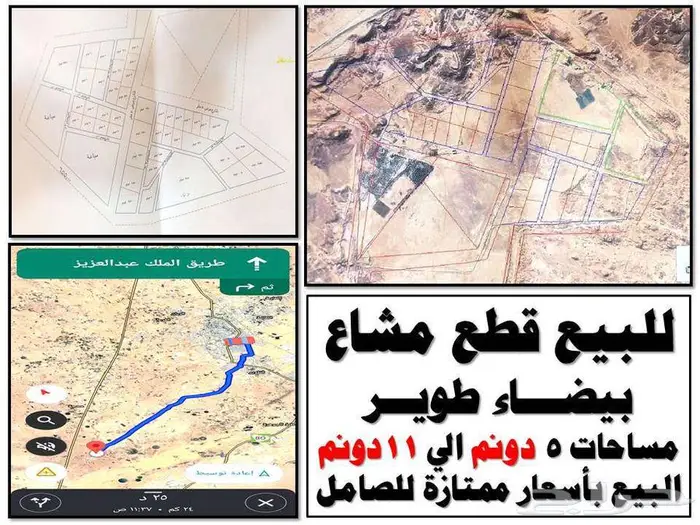 ابحث عن مزرعه او ارض تجاريه بالجوف سكاكا عروض مميزه 5