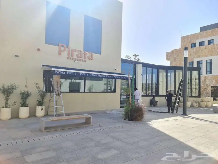 مظلات ديكورية للمقاهي ثابتة او متحركة 8