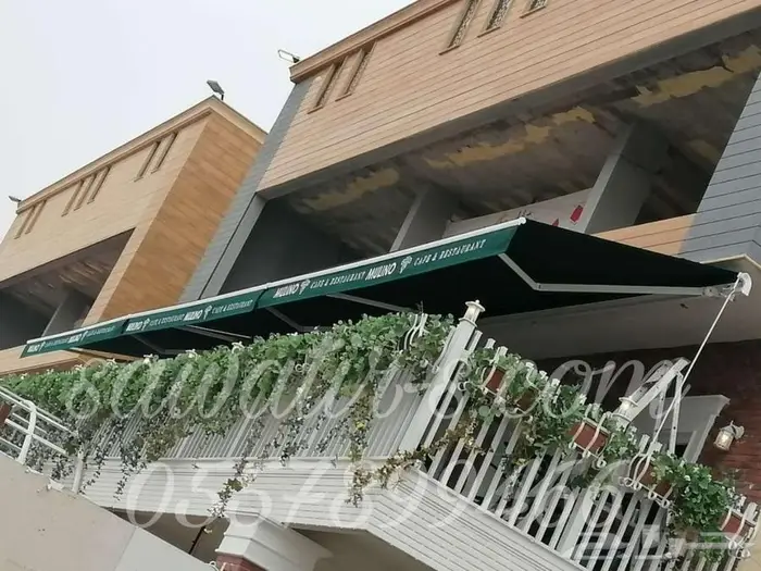 مظلات ديكورية للمقاهي ثابتة او متحركة 16