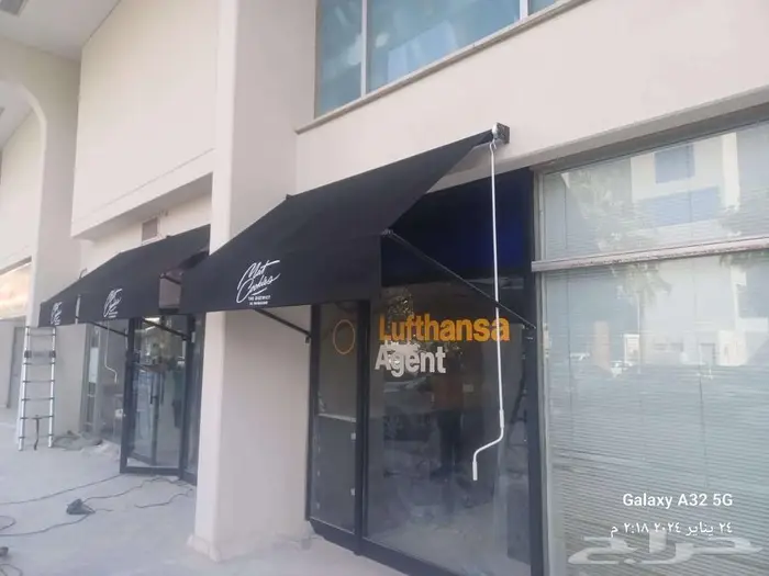 مظلات ديكورية للمقاهي ثابتة او متحركة 1