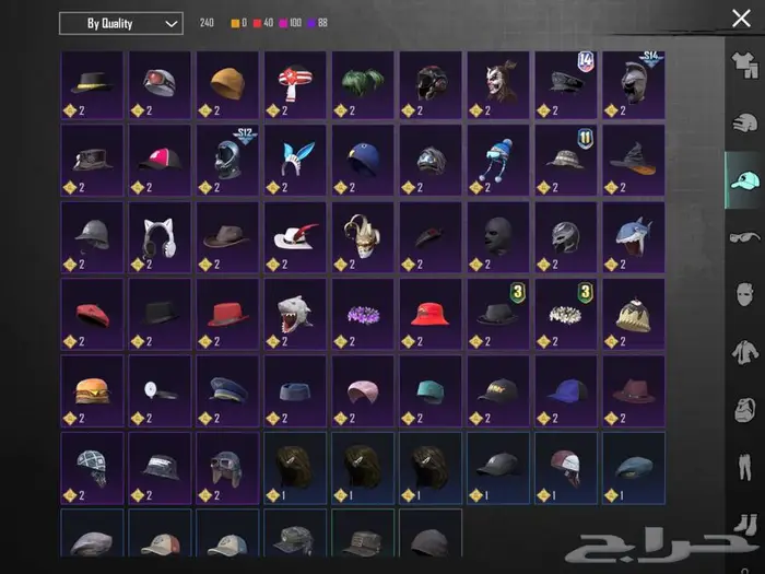 حساب ببجي فخم بسعر طيب 17