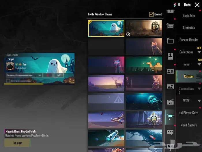 حساب ببجي فخم بسعر طيب 11