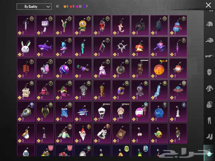 حساب ببجي فخم بسعر طيب 14