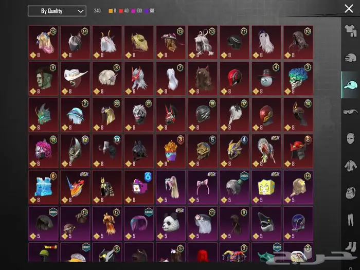 حساب ببجي فخم بسعر طيب 32