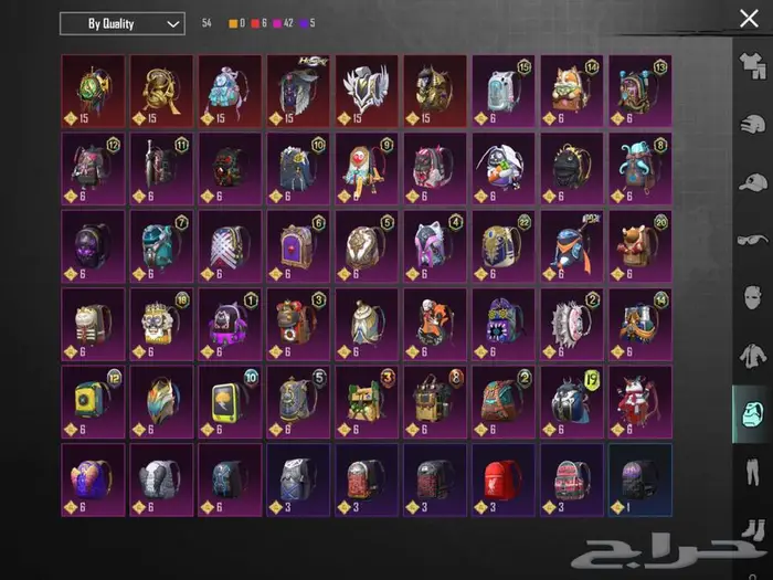 حساب ببجي فخم بسعر طيب 36