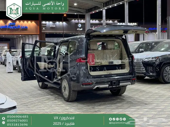 تويوتا لاندكروزر في اكس فل رمادي هايبرد 2025 اقل سعر 38