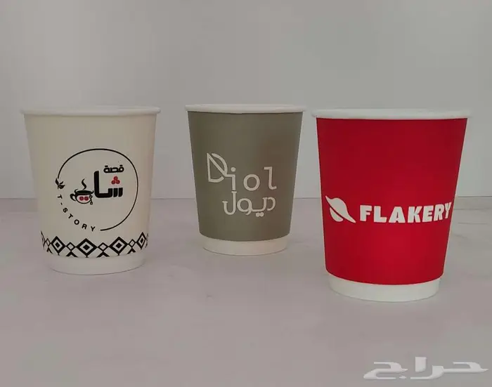 طباعة أكواب ورقية paper cups printing 0