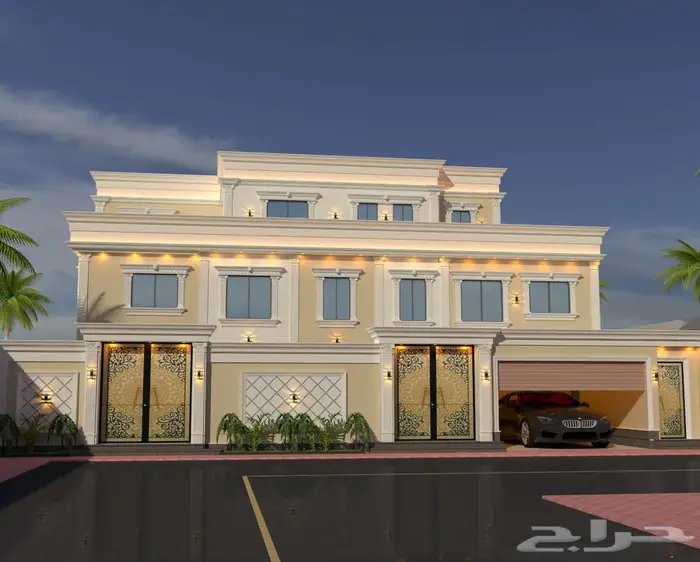 تصميم خارجي نيو كلاسيك 7