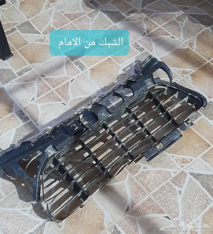 شبك صدام امامي بورش كايين تبي GTS سلندر 8 موديل 2014 1