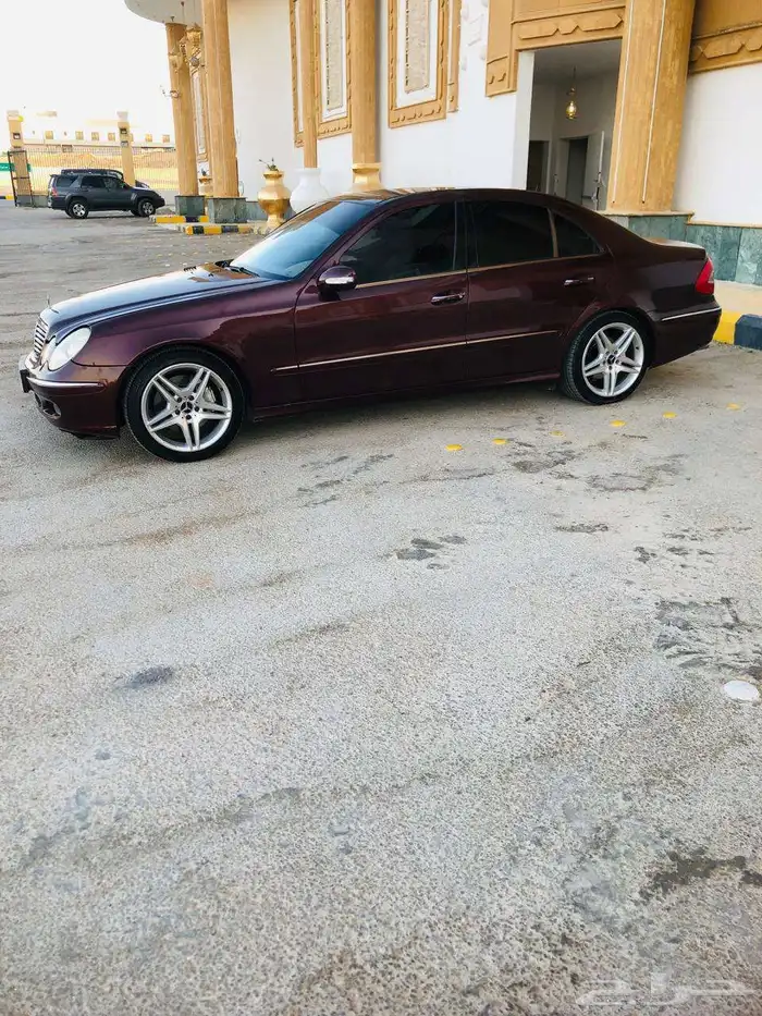 مرسيدس فئة E 350 موديل 2006 سقف بانوراما اعلى فئة 1