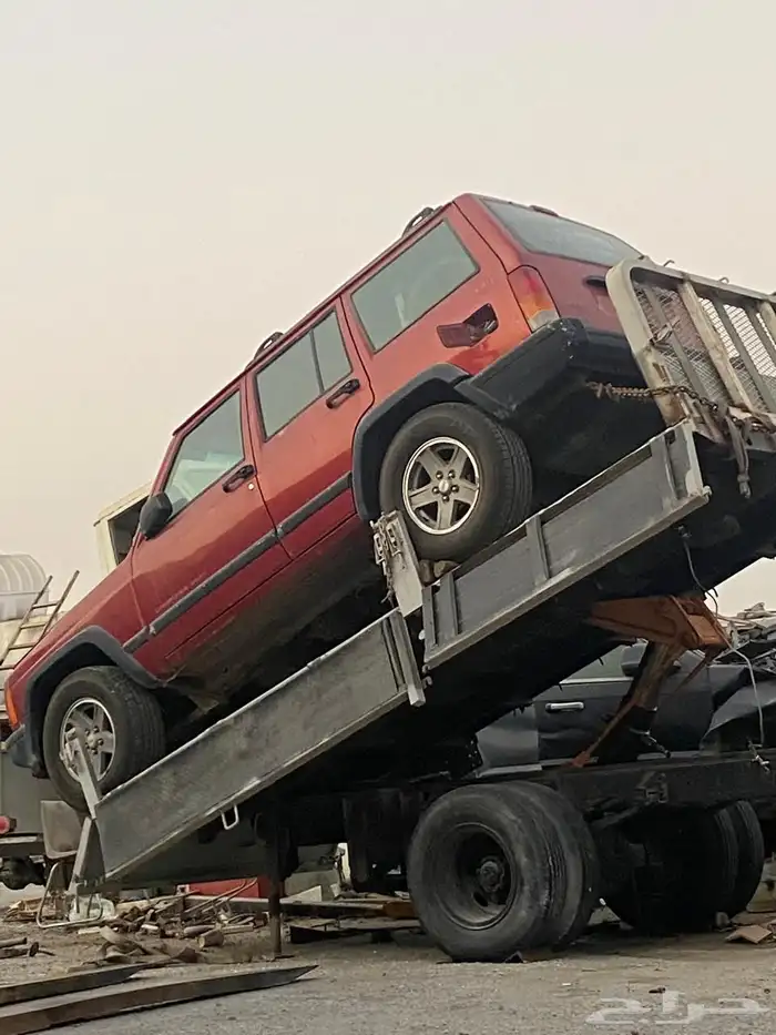 للبيع سطحة قلاب هيدروليك مع مولد 7