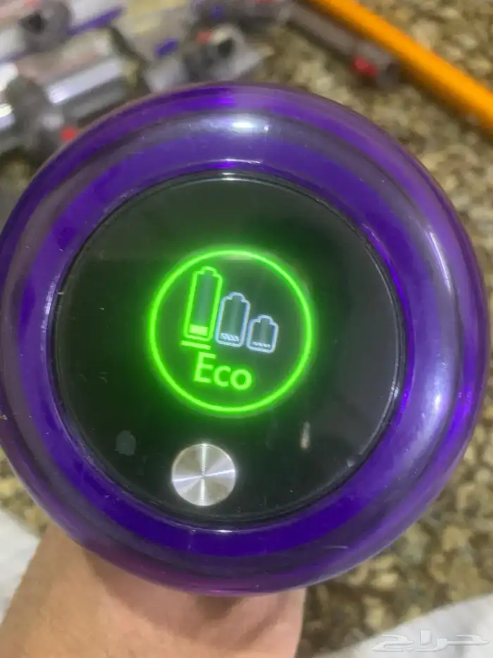 مكنسة دايسون لاسلكية نظيفةجدا ومكنسةذكية بكرتونهاممتازة 10