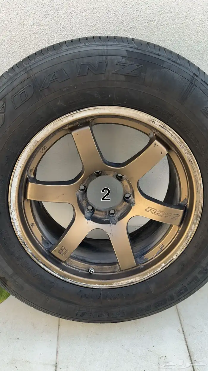 جنوط رايز مقاس 18 مع كفرات ريدانز 3