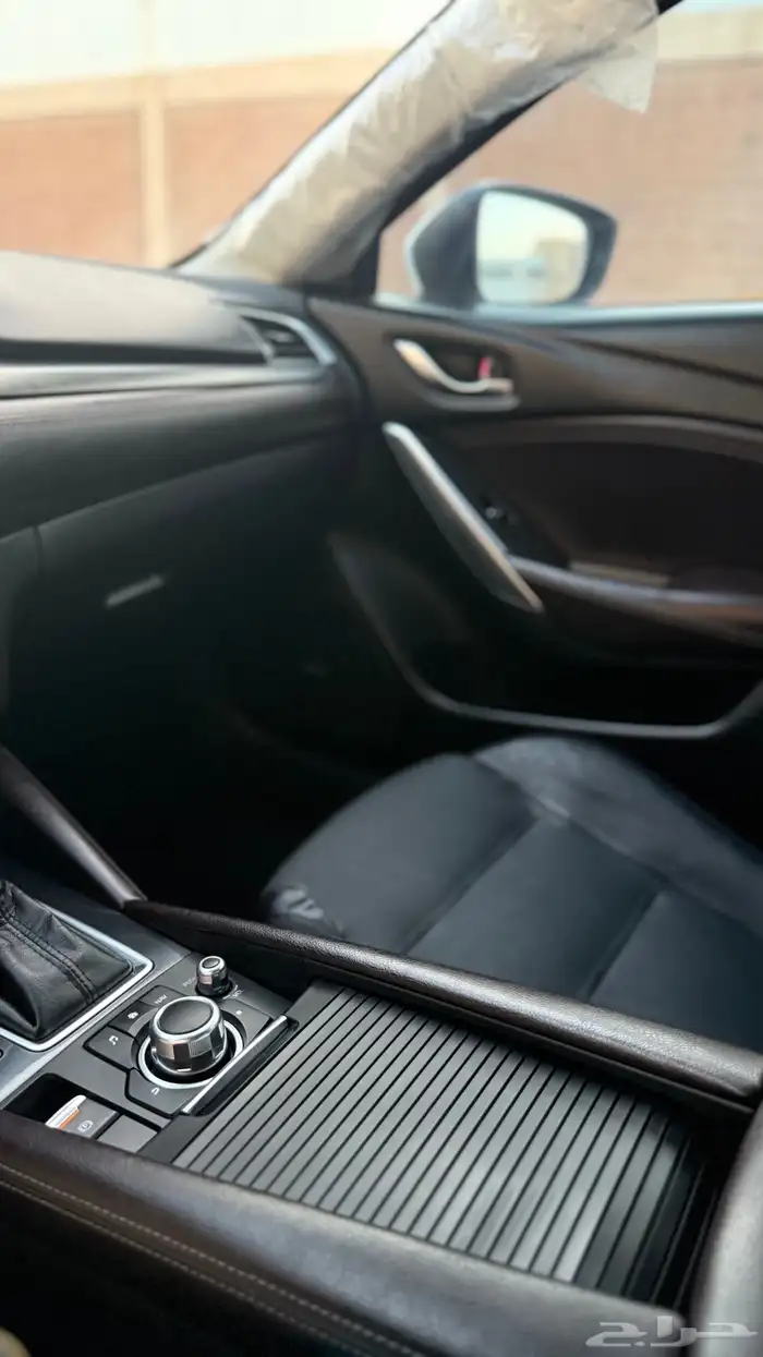 مازدا 6 فل كامل موديل 2018   أبيض لؤلؤي   داخلي أسود 12